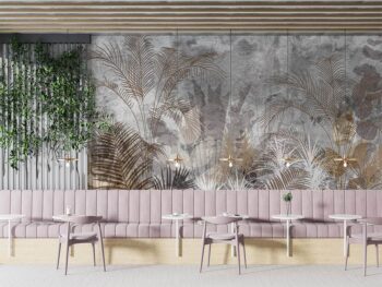 Фототапет Jungle Grey – Мистичен растителен свят