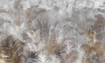 Фототапет Jungle Grey – Мистичен растителен свят