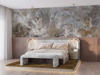 Фототапет Jungle Grey – Мистичен растителен свят