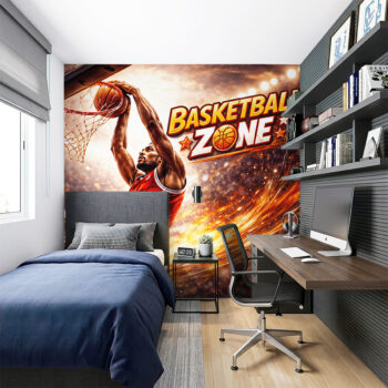 Фототапет Basketball Zone с баскетболист